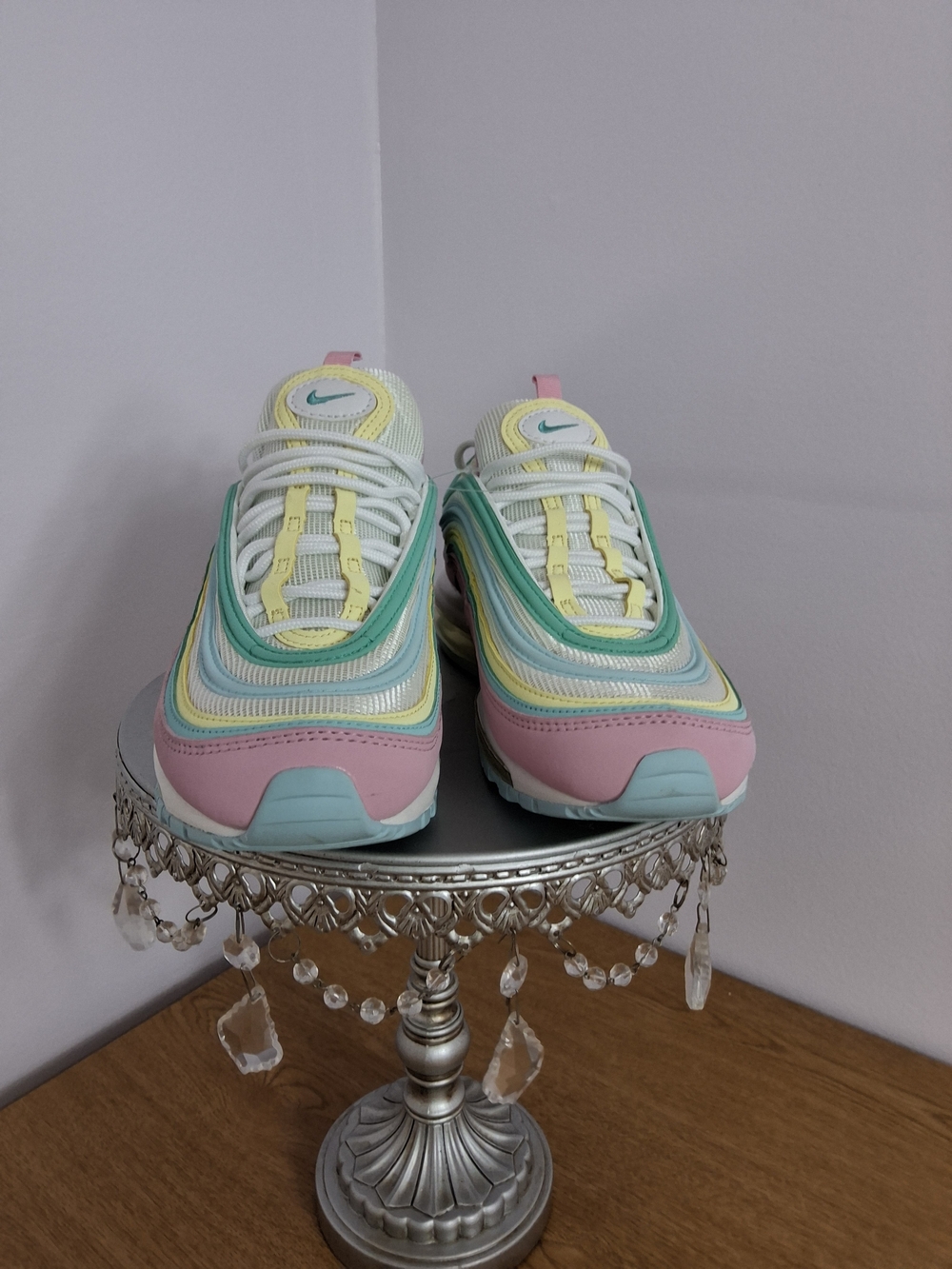 Womens Nike Air Max 97 Easter/Pastel Colors Multicolor Low Top Lace-up Size 8 - Picture 2 of 10